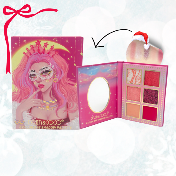 Paleta Minii 6 Sombras Ojos Rosa