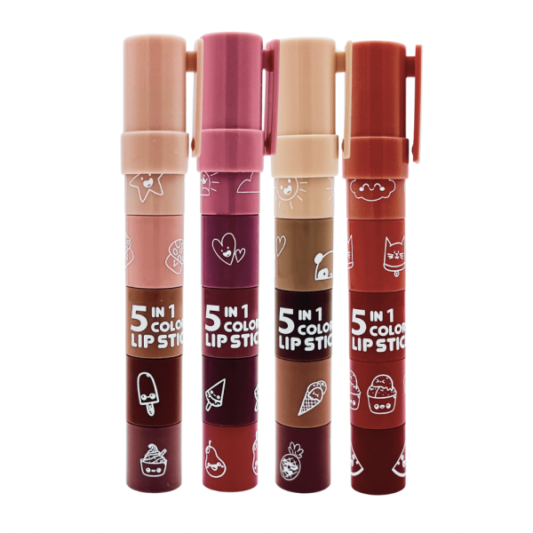 Barras Labiales 5 en 1