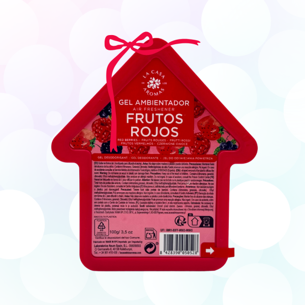Gel Casita Frutos Rojos