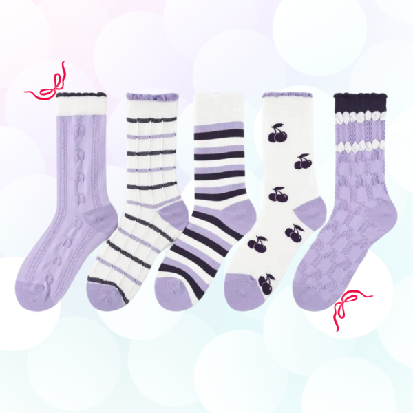 Calcetines Lilas 35-40