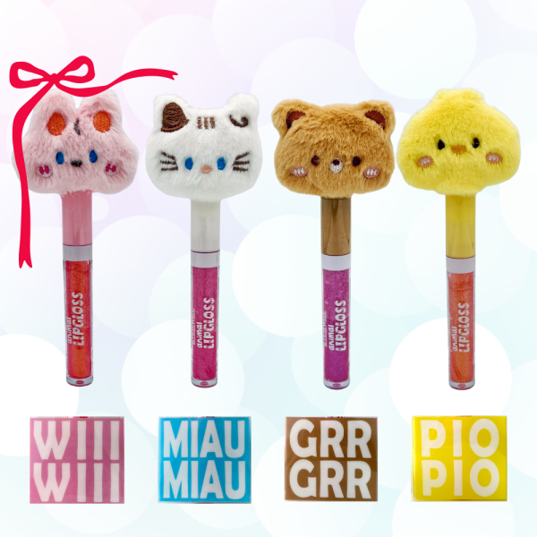 Brillos Labiales Animales Iridescentes