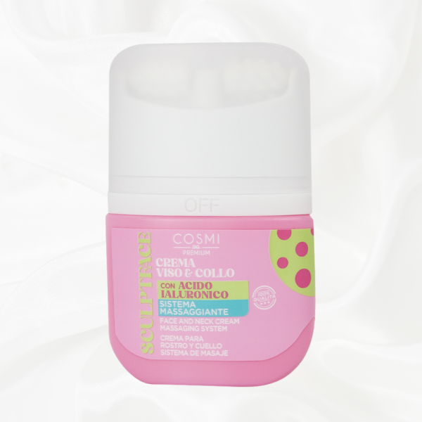 Crema Facial-Cuello Masaje Ácido Hialurónico
