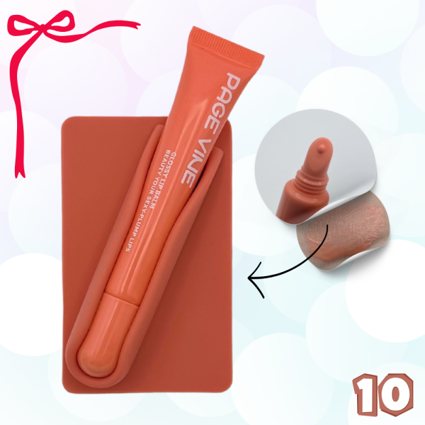Brillo Labios Péptidos #10 + Soporte