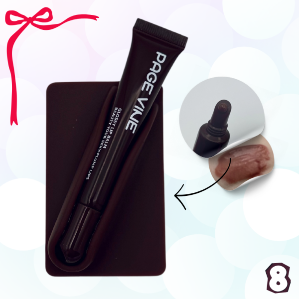 Brillo Labios Péptidos #08 + Soporte
