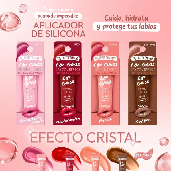 Brillo Labios Efecto Cristal