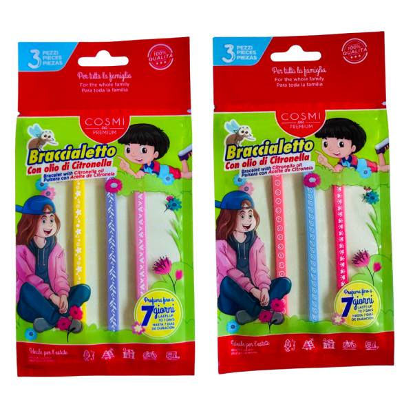 Pulseras 3 Citronela